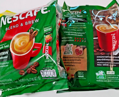2 x 27 Sticks NESCAFE Blend & Brew/ Espresso Roast/ Tasty 3 in 1 Instant Coffee