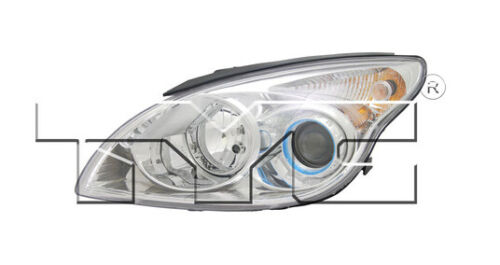 TYC Left Side Halogen Headlight Assembly For Hyundai Elantra 2010-2012 - Picture 1 of 2