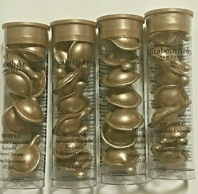 ELIZABETH ARDEN VITAMIN C CERAMIDE SERUM CAPSULES 4 Vials x 7ea = 28 CAPSULES