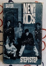 New Kids On The Block Step By Step Sampler 1990 Promo Cassette Single VG