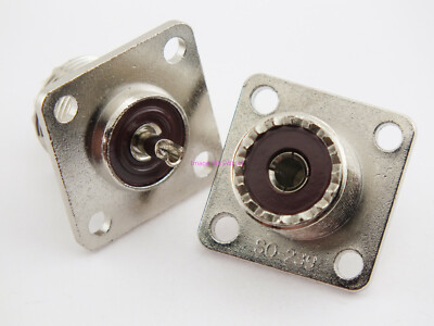 Adattatore Jack In Serie Adattatore RF UHF Femmina A UHF SO239 Femmina - Connettore A Flangia Per Collegamenti In Serie Connettore Flangia UHF - Foto 10