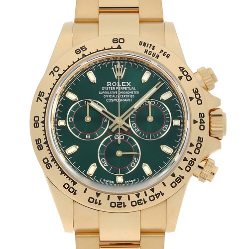 ROLEX Cosmograph Daytona 116508 green Random Number second han...