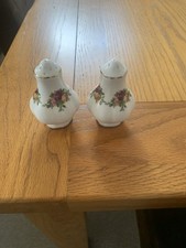 Royal Albert Old Country Roses Salt And Pepper Pots