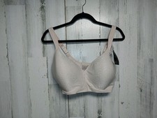 Bali All Around Comfort Wirefree Bra Size 42DD Beige Style 3463