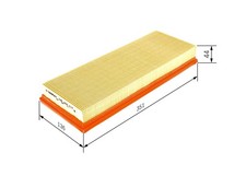 LUFTFILTER FÜR DS DS 3 / DS 3 CROSSBACK (UR , UC , UJ ) - BOSCH F 026 400 517