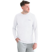 Men's UPF 50 UV Sun Protection Long Sleeve Shirts Rash Guard Swim Shirts Lig...