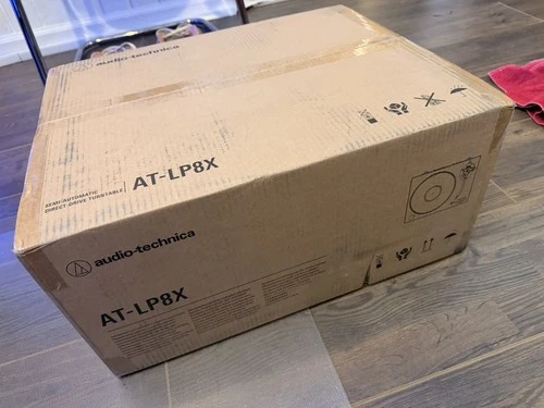 audio-technica AT-LP8X Semi-Automatic Direct-Drive Turntable Technics record