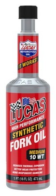 Lucas Oil 10772 Synthetic Fork Oil 10wt. Medium, 16. Fluid_Ounces