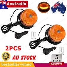 12/24V Magnetic 36 LED Amber Flashing Rotating Beacon Strobe Alarm Warning Light