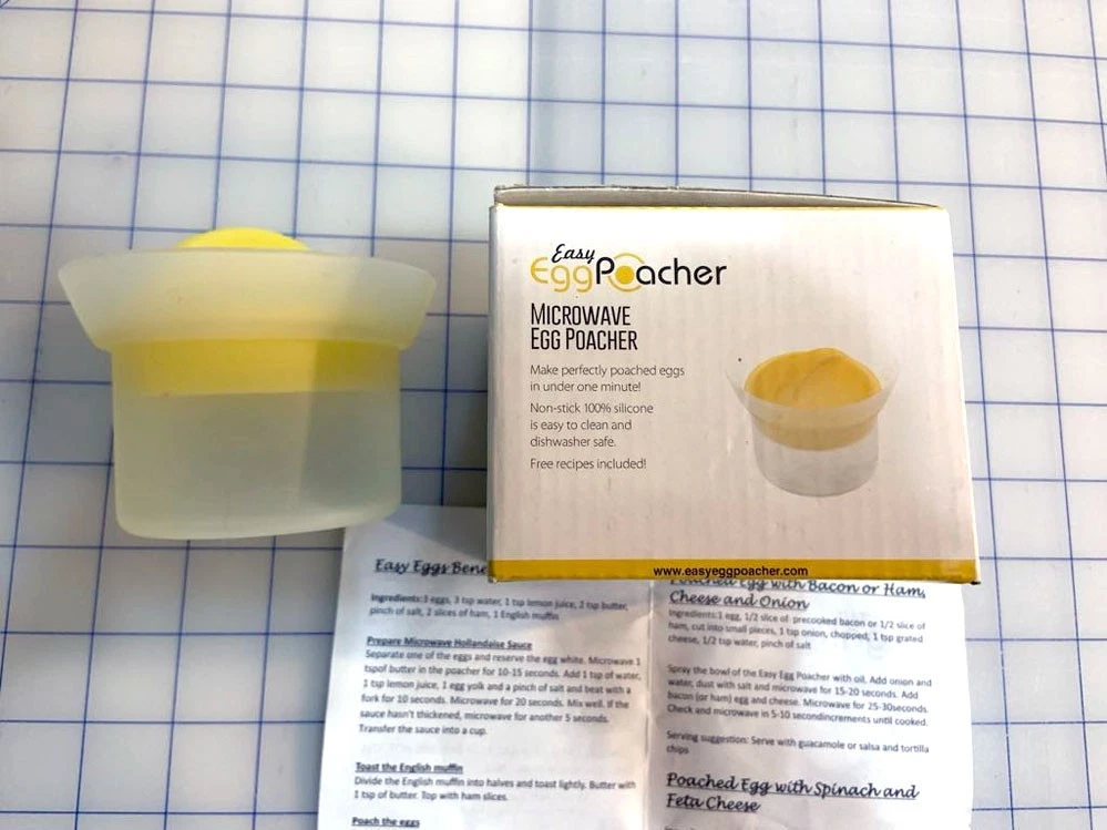 Easy Egg Microwave Silicone Egg Poacher