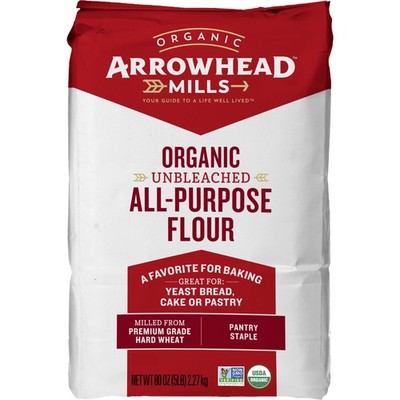 Unbleached Organic All Purpose Flour, 5 lb Bag