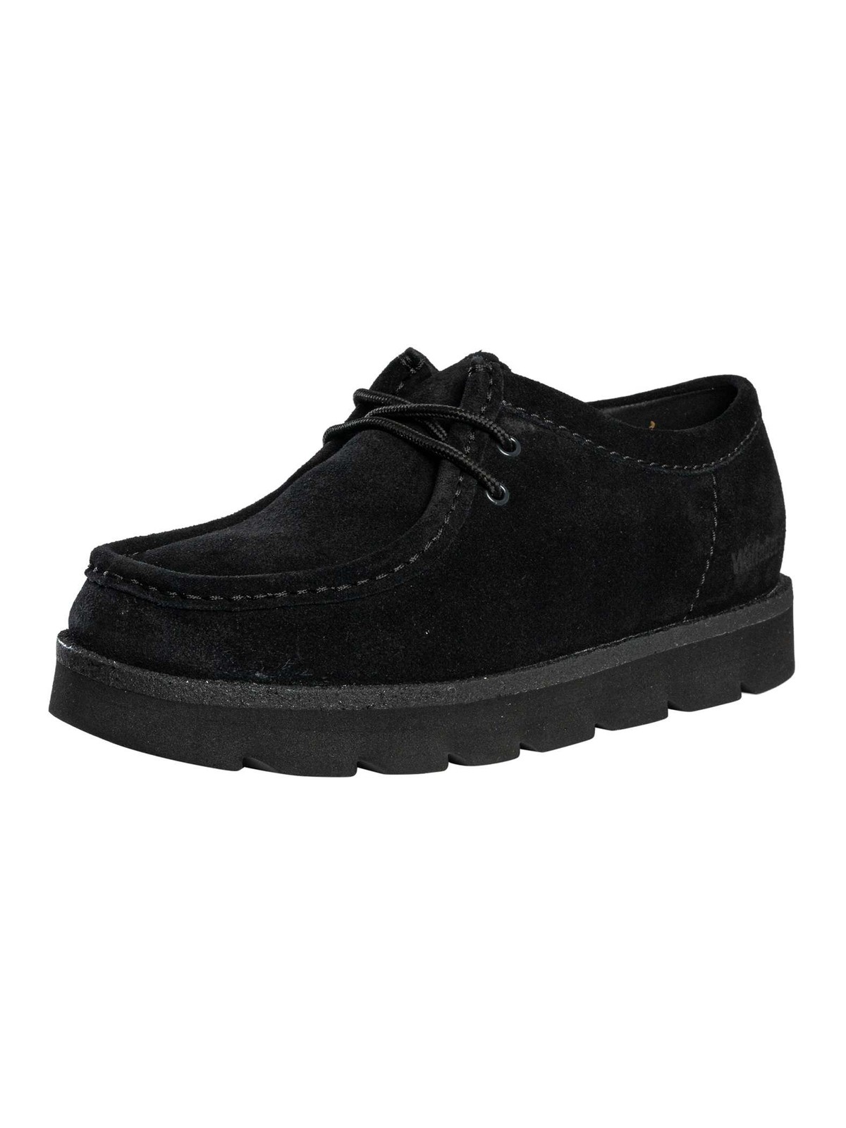 Clarks Originals Meare Walla Suede Shoes, Black - 7.5 UK