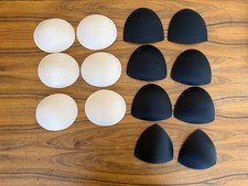 7 Pairs/14 Pads Removable Fabric Sports Bra Pads Inserts, CRZ Yoga, Unbranded, M