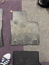 original VW Golf MK5 rubber mats right hand drive MK6 genuine RHD 1K2061501A