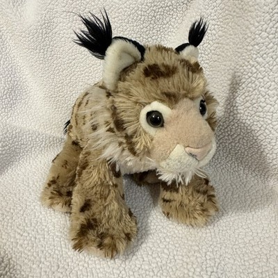 Wild Republic Plush Lynx Stuffed Animal Realistic Wild Cat | 12   | 2016 Retired