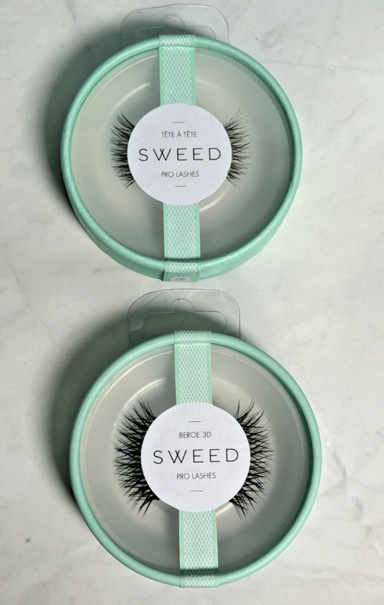 Sweed Tête À Tète + Beroe 3D Black Pro Lashes Bundle NWB Sealed Worth £27 Free🚚