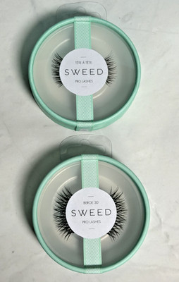 Sweed Tête À Tète + Beroe 3D Black Pro Lashes Bundle NWB Sealed Worth £27 Free 