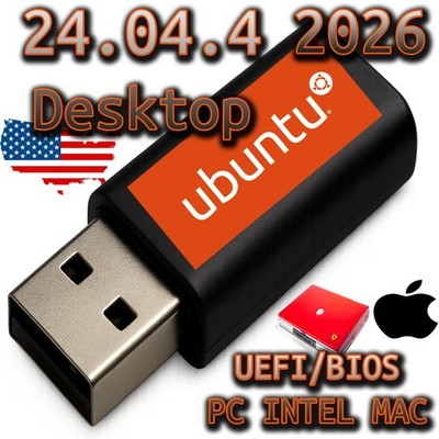 Ubuntu Desktop 24.04.4 LTS USB Live Installer   Latest Version   SHA256 Verified
