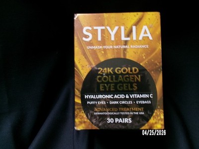 Under Eye Patches 30 Pairs 24K Gold Under Eye Mask for Puffy Eyes, Dark Circles