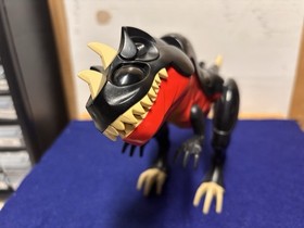 Vintage LEGO Dino Attack (7298) Black and Red T-Rex - Eyes Light Up Red