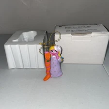 Christmas on Sesame Street 1993 Grolier Ornament -- Betty Lou w/ Box #26232 014