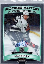 2019-20 O-Pee-Chee Platinum #R-MR Matt Roy Rookie-Autos
