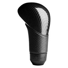 Momo For Shadow Shift Knob - Black Airleather Carbon Effect Insert