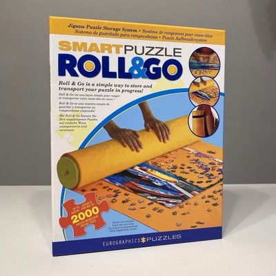 Smart Puzzle Roll & Go Store and Transport Your Puzzle in Progress Mat