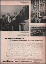 1959 Stanford Palo Alto Industrial Park Photos Lockheed Rocket Engineer Print Ad
