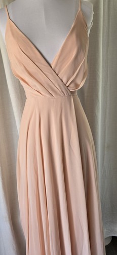 bhldn Brautjungfernkleid - Blush Chiffon - Bild 3 von 4