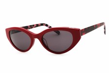 DKNY DK548S 500 Red/Brown/Brown 51-20-140 Sunglasses New Authentic