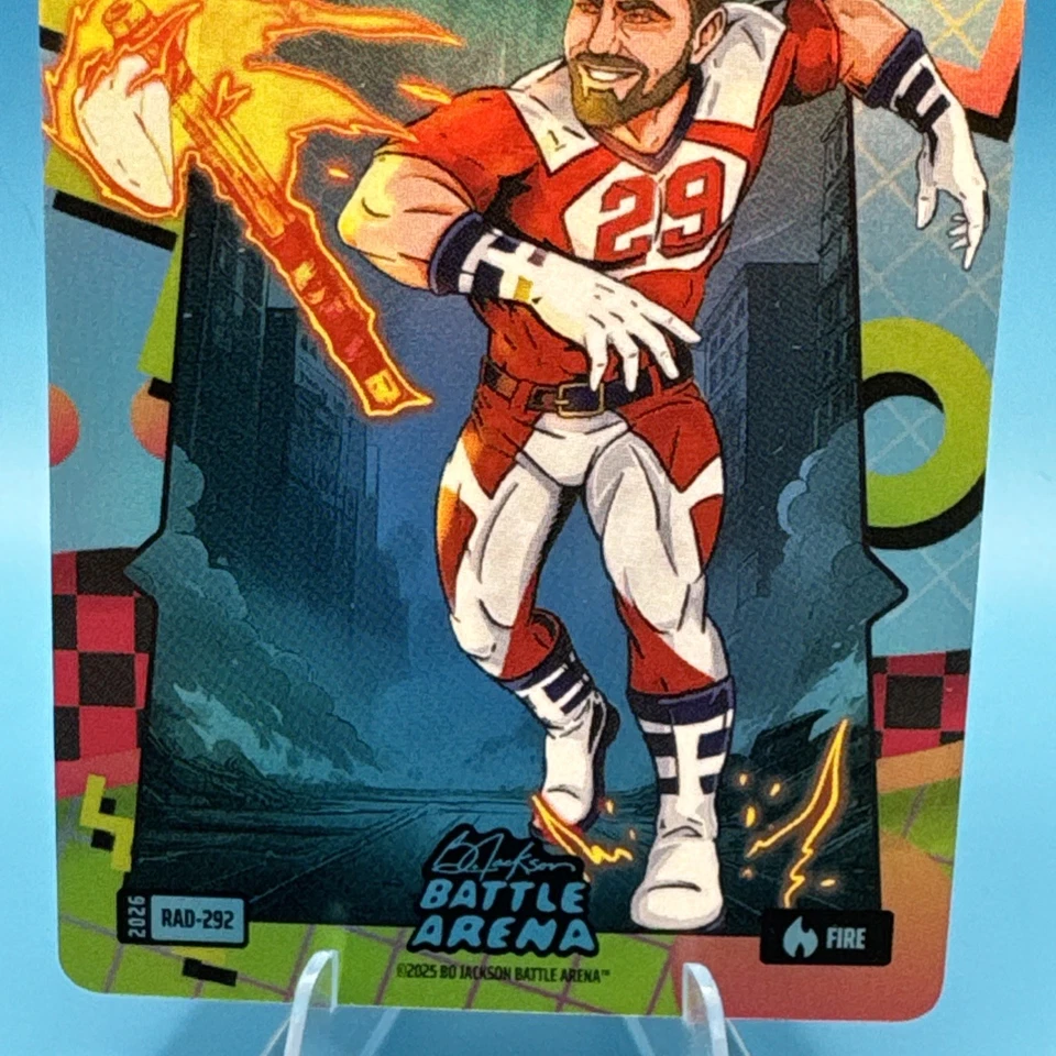 2026 Bo Jackson Battle Arena Smoltzie (John Smoltz) Debut RAD-292 80’s Card - Image 2 of 4
