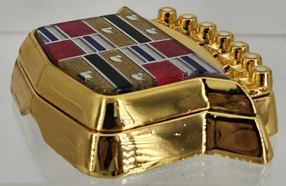 MINT NOS CADILLAC TRUNK ORNAMENT FLEETWOOD BROUGHAM D'ELEGANCE ELDORADO SEVILLE - image 2 of 4