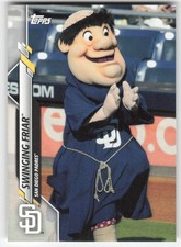 2020 Topps Opening Day Mascots Swinging Friar #M-18 San Diego Padres