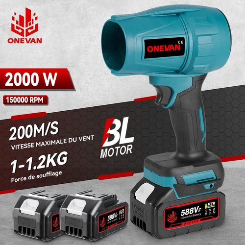 Souffleur de poussière Souffleurs de Feuilles Portable pour batterie Makita 18V