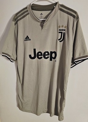 Juventus 2018/19 AWAY Mens Soccer Jersey SESAME/CLAY Sz XL Fits