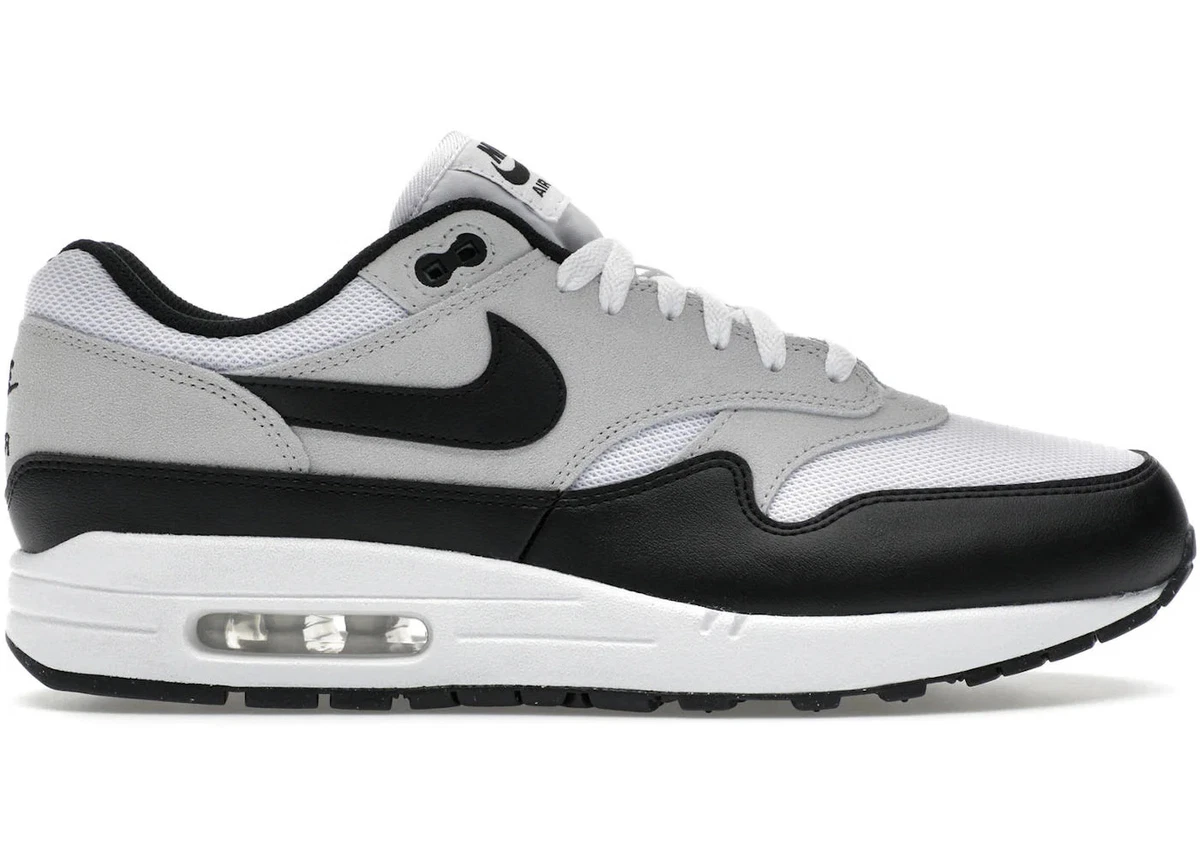 Nike Air Max 1 Essential White Pure Platinum Black for Sale