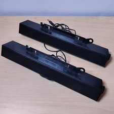 Deal Lot of 2 Dell AX510 Multimedia Soundbar PC Monitor Speakers 0C730C