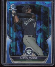 2023 Bowman Chrome Sapphire #BDC-185 Lazaro Montes