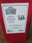 Disney Traditions Sledding Theme Ornaments Mickey & Minnie Pluto + 4039086 NIB — photo 1