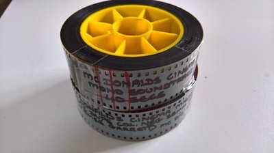 JAMES GARRETT Mc DONALDS CINEMA 35MM MASTER MUTE DUPE COL NEG AD (RECUT) & S/T