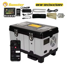 8KW 12V 24V 220V Toolbox Diesel Parking Air Heater with HighAltitude/Ventilation