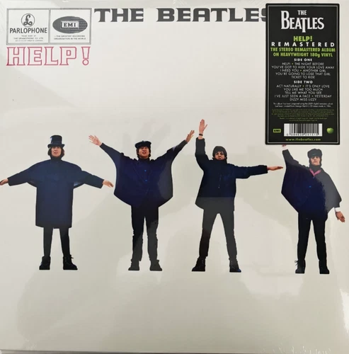 The Beatles Help LP Album vinyl record 2012 remastered Reissue on Parlophone