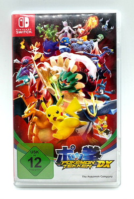 Pokemon Tekken DX Nintendo Switch LEERHÜLLE