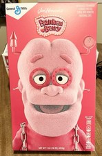 Fuzzy Franken Berry Cereal Box Ex Walmart Exclusive Jim Henson Muppets Monster
