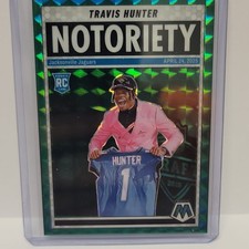 2025 Panini Mosaic Green Mosaic Prizm Rookie Travis Hunter #12 Jaguars NFL