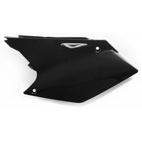 Seitentische Nummernhalter Ufo Kawasaki Kxf 250 2004 - 2005 Schwarz
