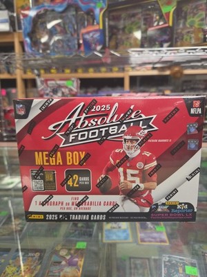 2025 Panini Absolute Football Hobby Mega Box   Sealed