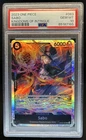 2023 One Piece Kingdoms of Intrigue Sabo Super Rare #OP04-083 PSA 10 GEM MINT