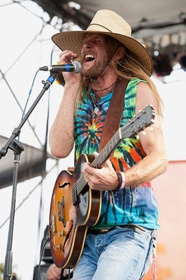 Grayson Capps performs 2012 French Quarter Music Festival on April- Old Photo 3
